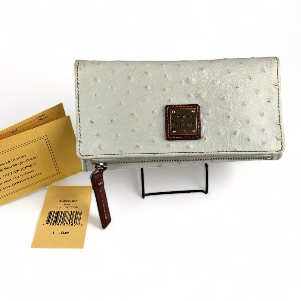 Dooney & Bourke Leather Foldover Wallet